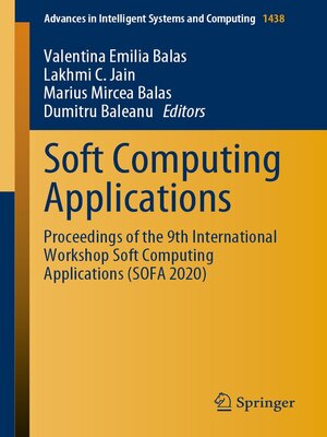 cover image of Soft Computing Applications